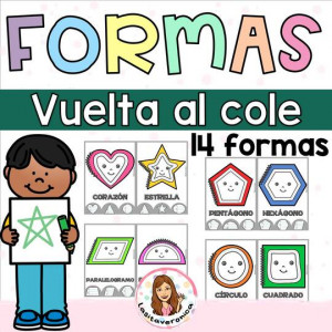 Plastilina formas geométricas. Vuelta al cole