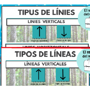 Ponemos nombre a les linias - tipos de linias