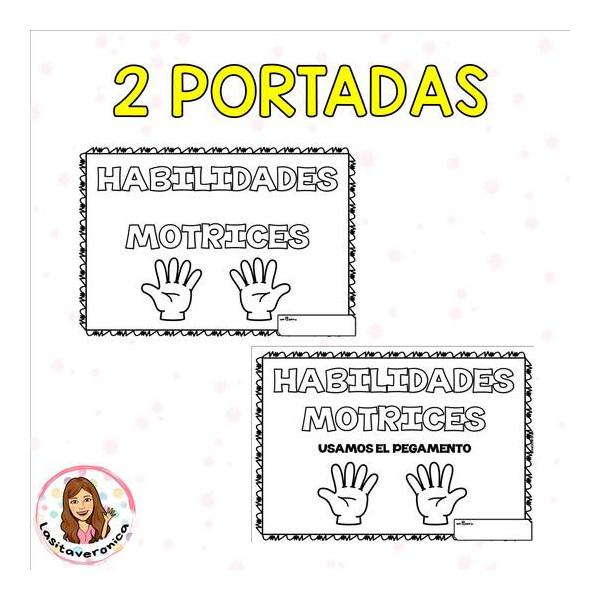 Motricidad: pegamento. Fichas de trabajo.