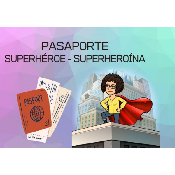 Pasaporte Superhéroe - Superheroína