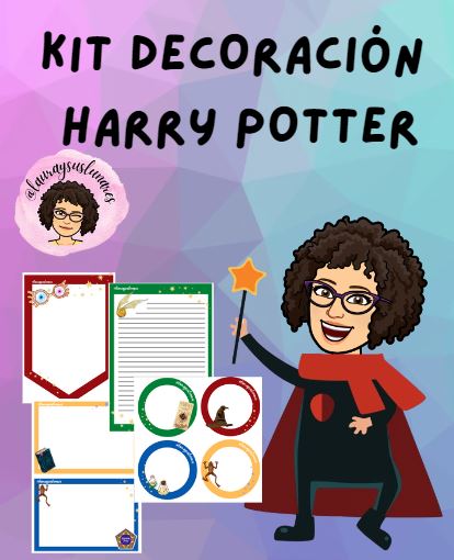 Kit decoración "Harry Potter"