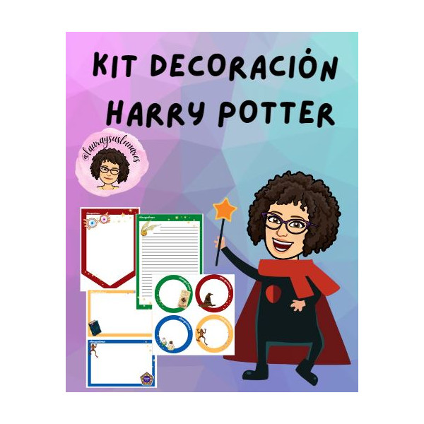 Kit decoración "Harry Potter"
