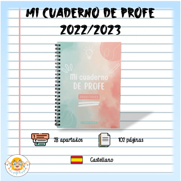 MI CUADERNO DE PROFE 2022/2023 (Castellano)