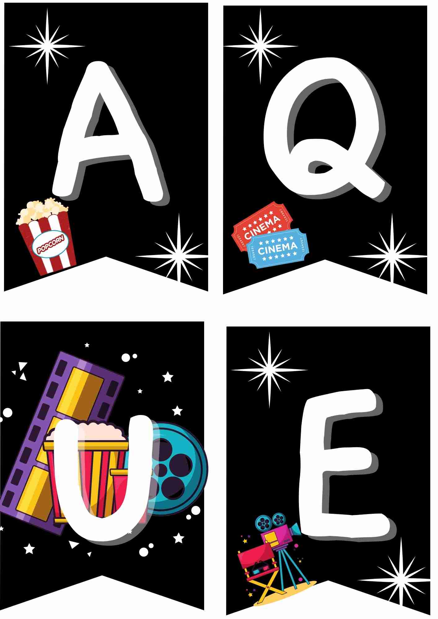 Banderins d'aula. AQUEST SERÀ UN ANY DE PEL.LÍCULA.