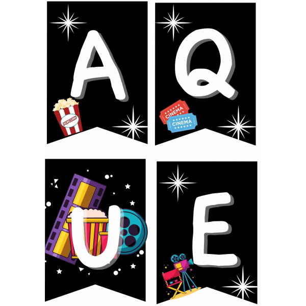 Banderins d'aula. AQUEST SERÀ UN ANY DE PEL.LÍCULA.