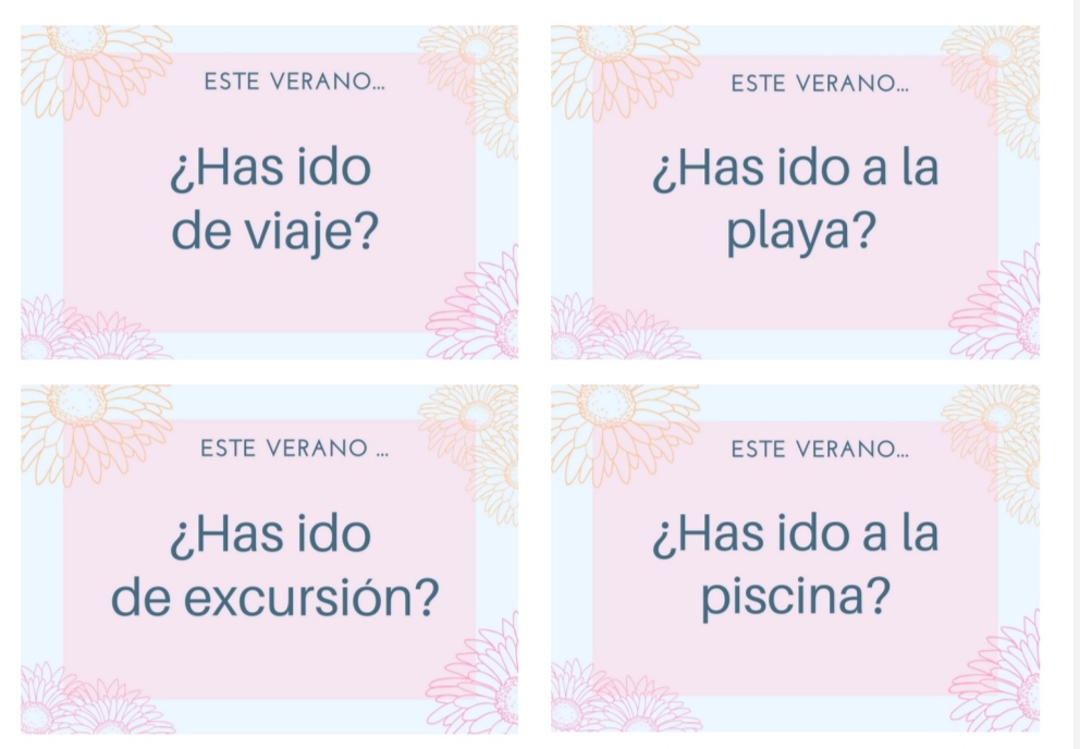 DINÁMICA DE VUELTA AL COLE