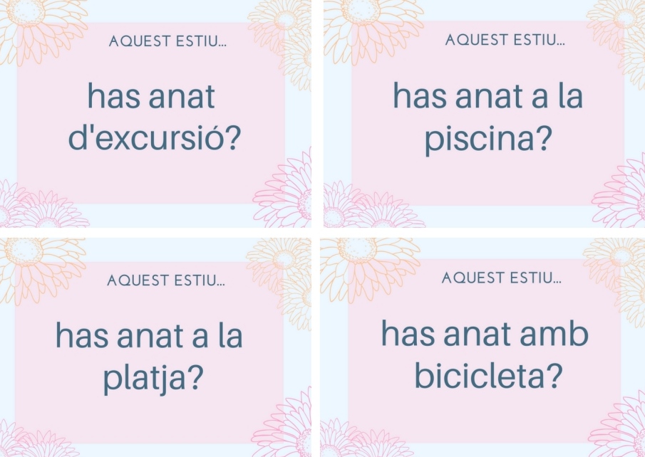 DINÀMICA DE TORNADA A L'ESCOLA