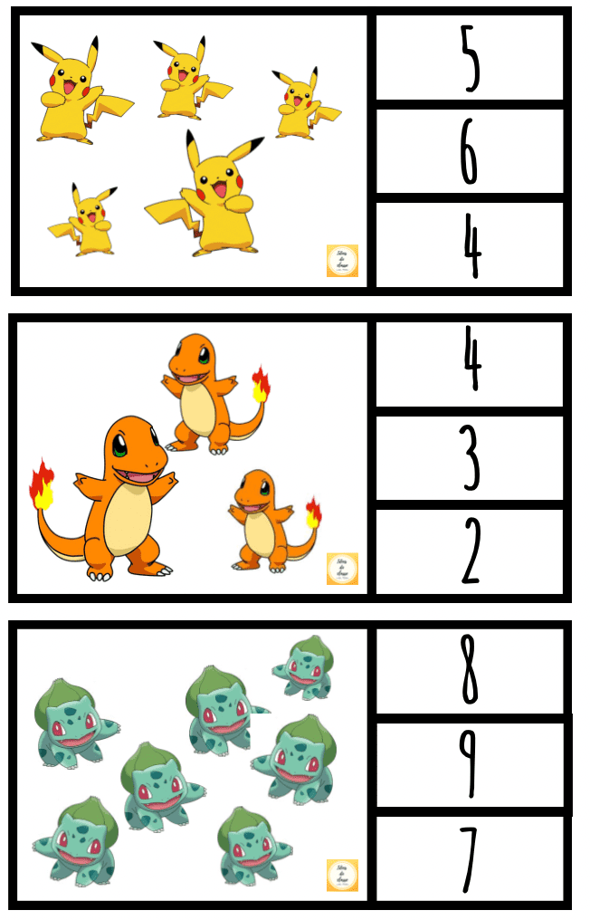 Comptatge Pokemon