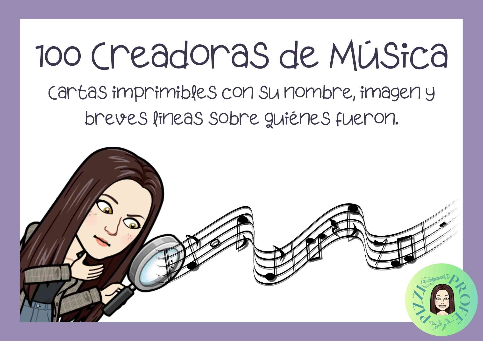 100 creadoras de música by @pizziprofe