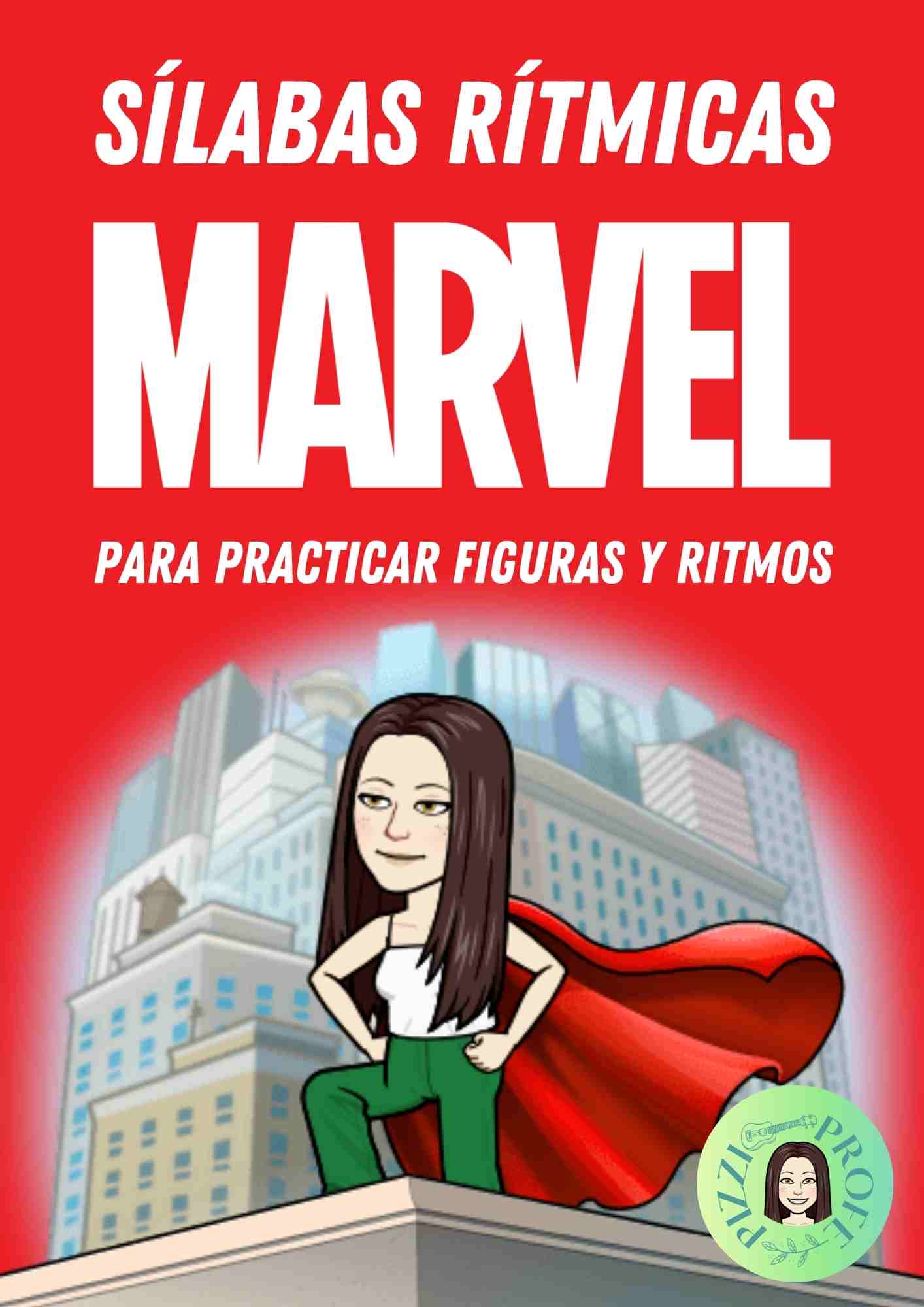 Sílabas rítmicas Marvel by @pizziprofe