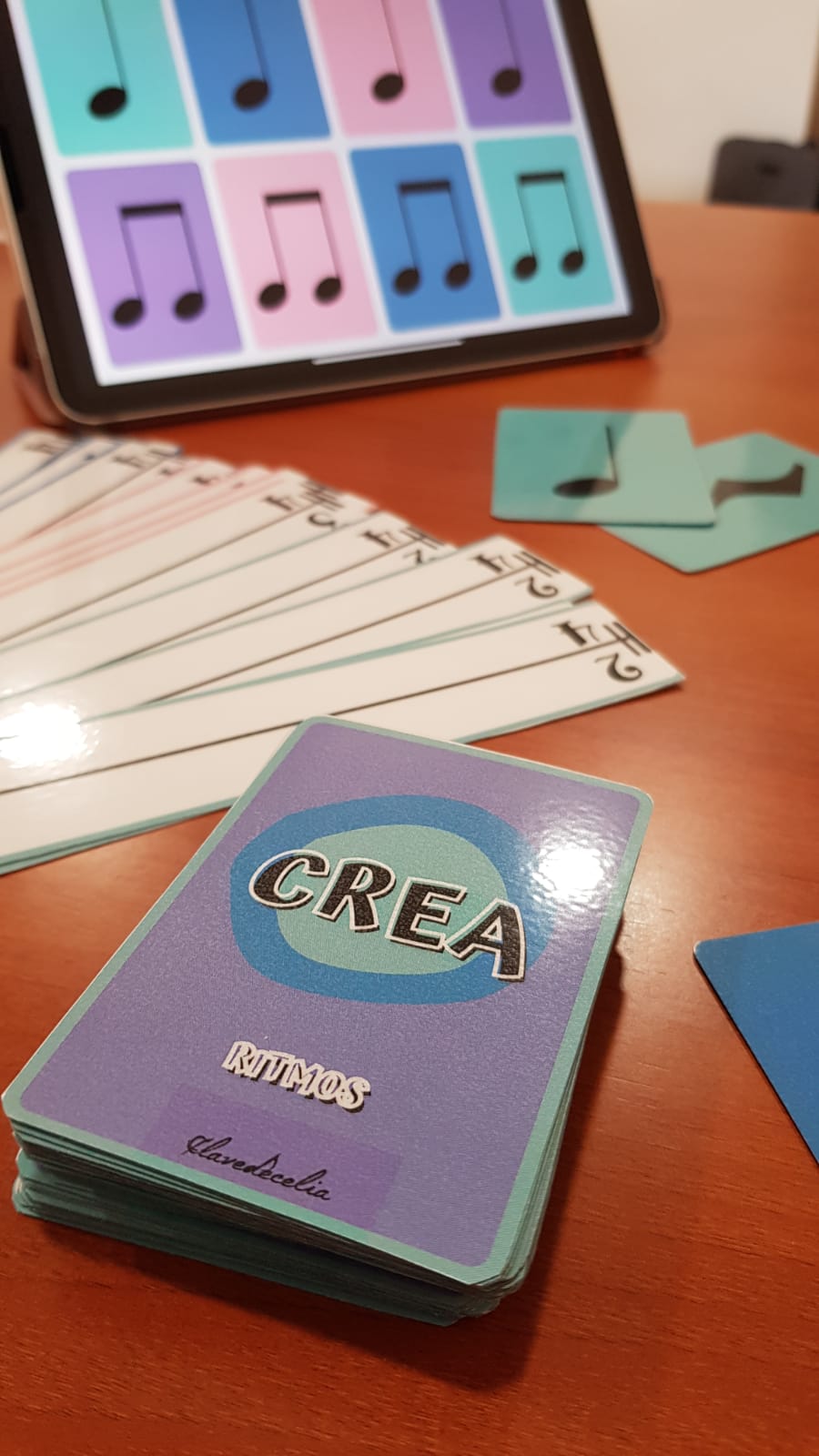 Cartas "CREA ritmos"