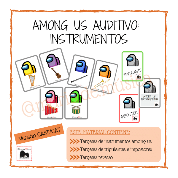 Among us Instrumentos