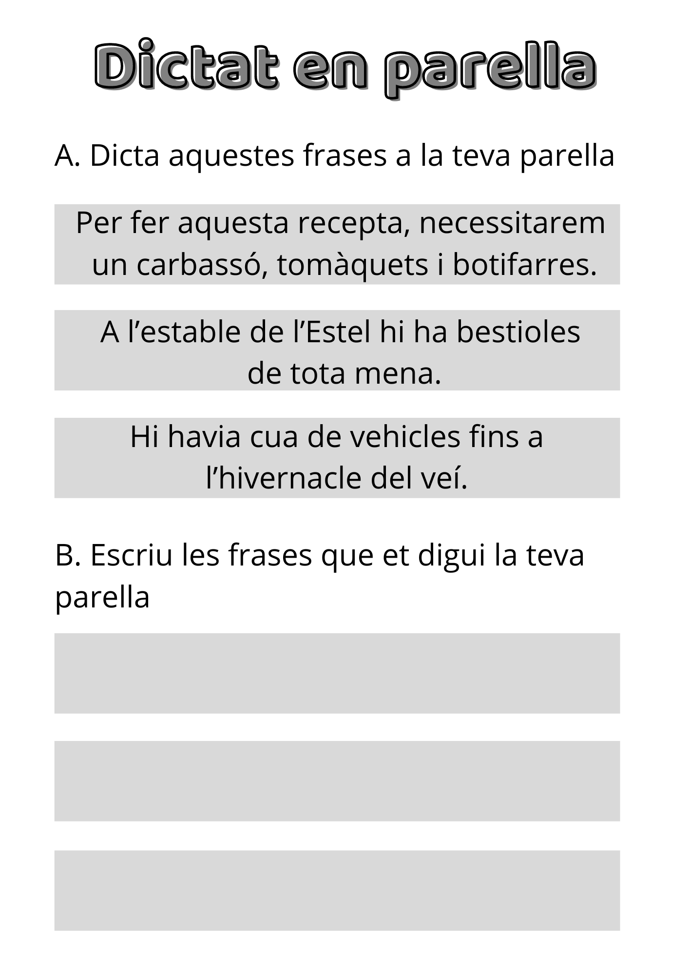 Dictat cooperatiu en parella