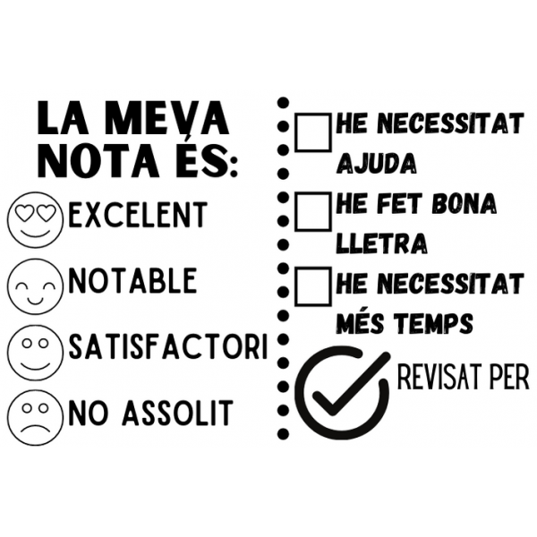 Segell corregir i avaluar