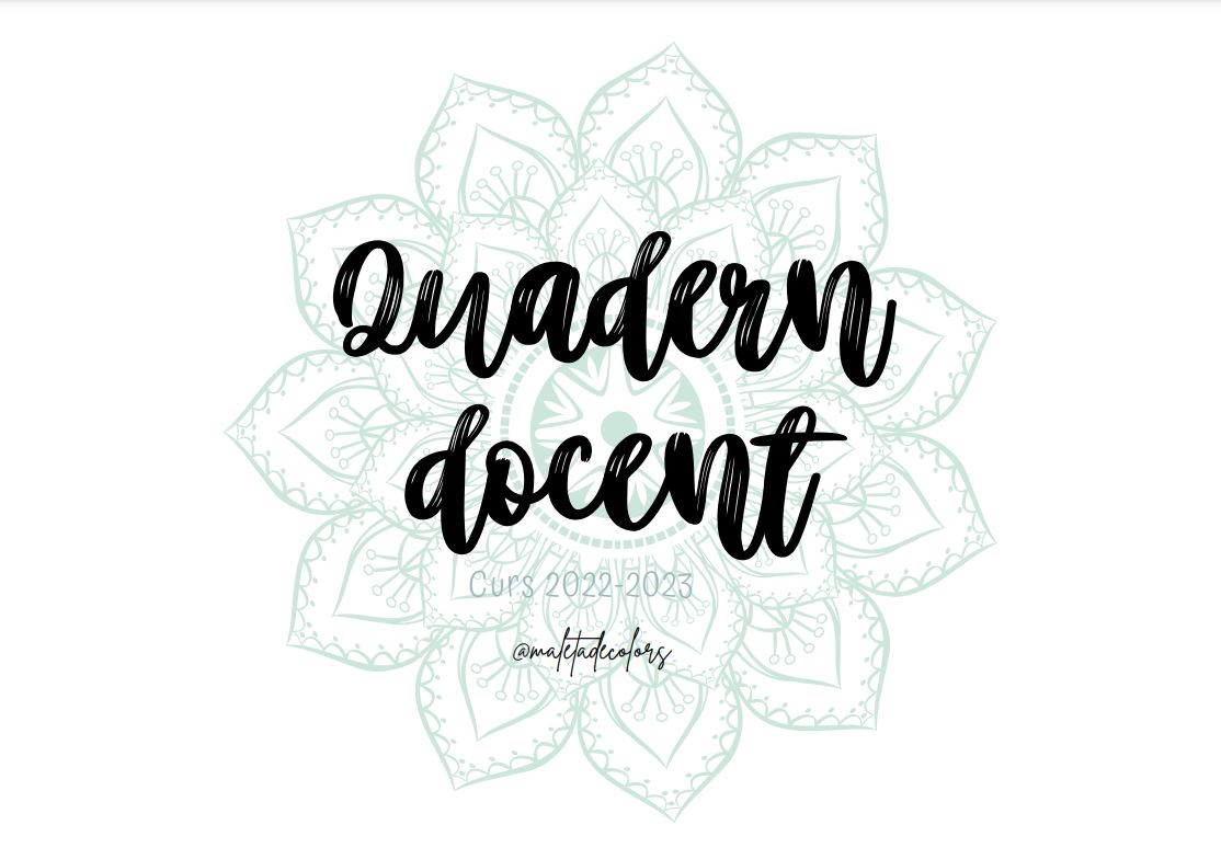 QUADERN DOCENT CURS 2022-2023