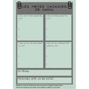 Les meves vacances de nadal