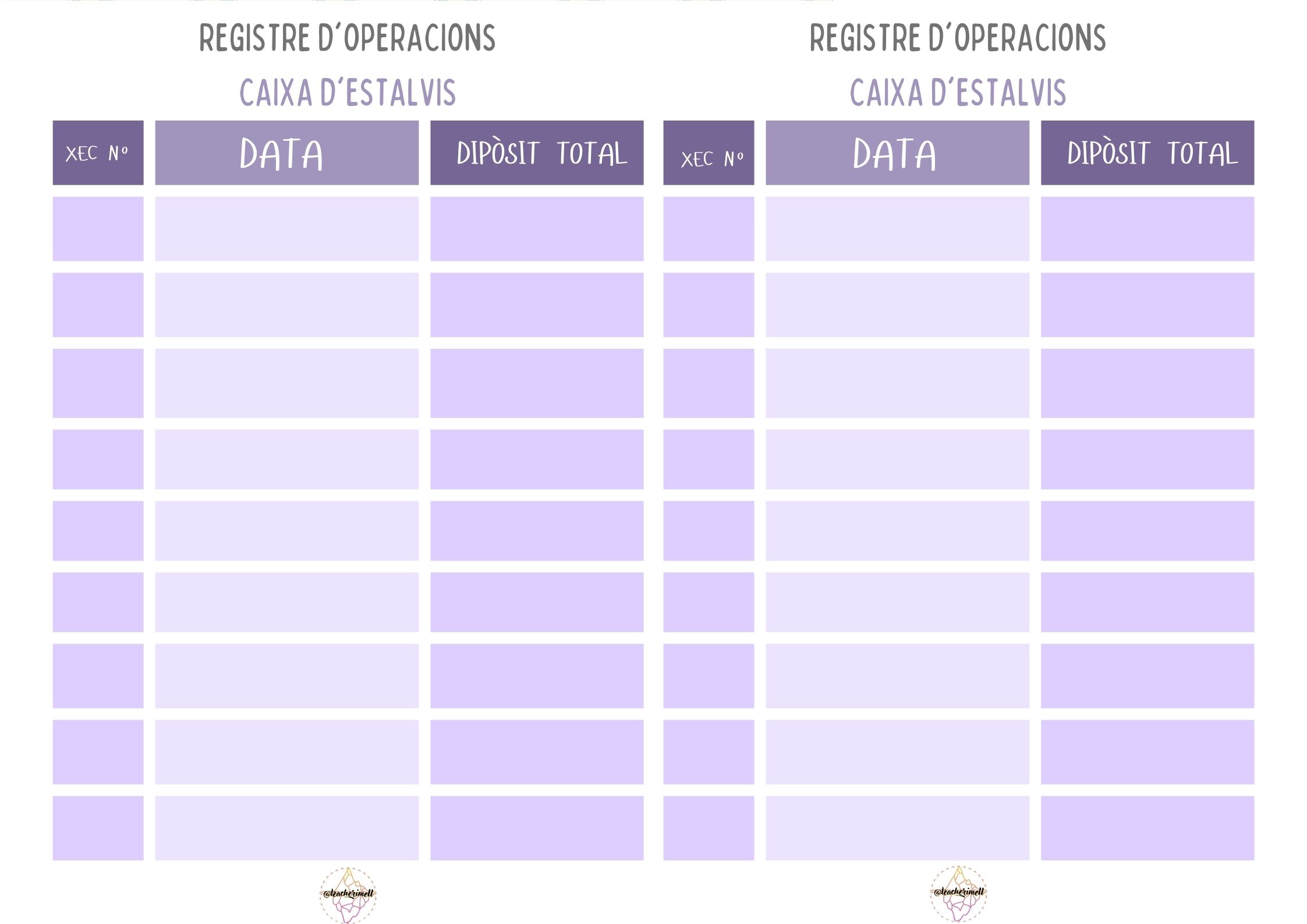 Joc simbòlic caixa d'estalvis