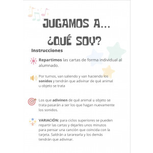Juego musical: “¿Qué soy?”