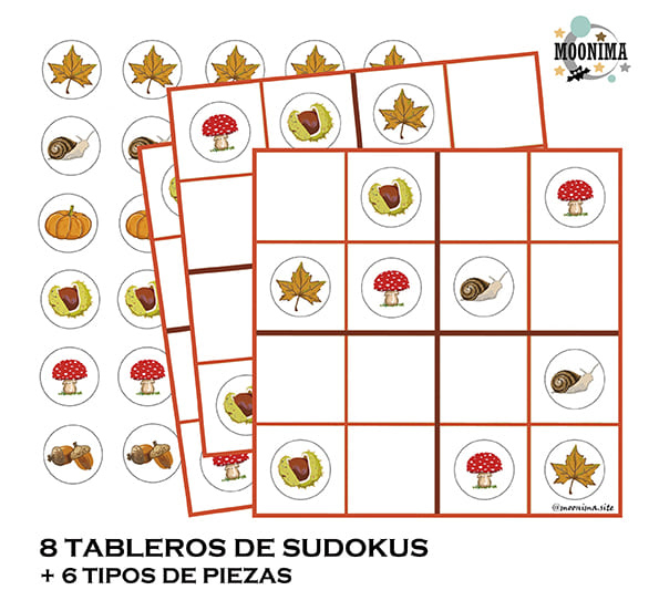 SUDOKUS DE OTOÑO