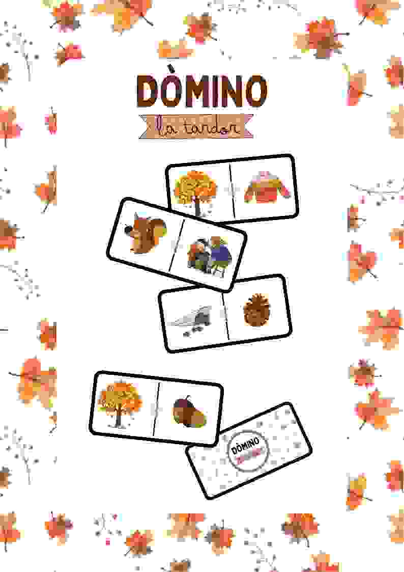 Dòmino la tardor/el otoño (CAT/CAST)