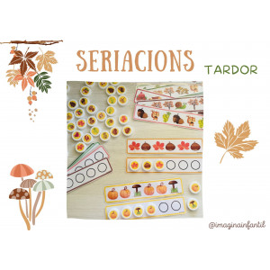 Seriacions de la tardor amb taps