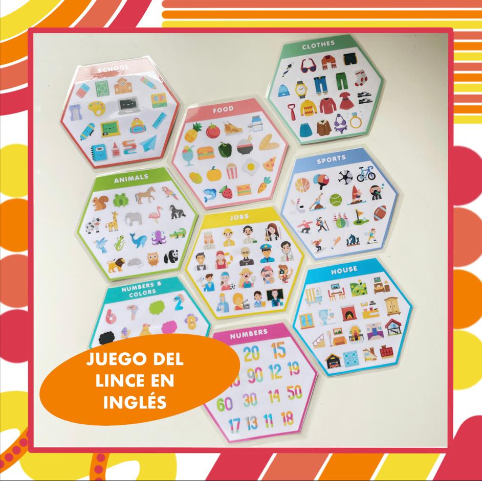 JUEGO DEL LINCE EN INGLÉS