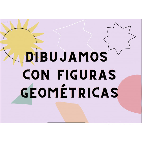 DIBUJAMOS CON FIGURAS GEOMÉTRICAS