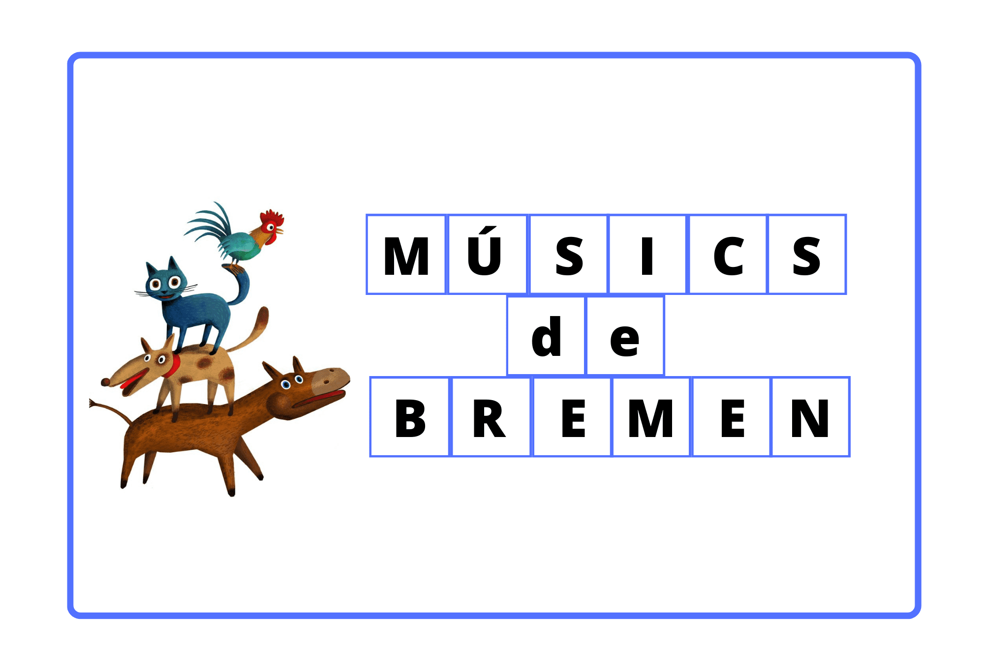 Lectoescriptura amb els Músics de Bremen
