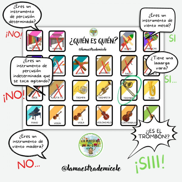 ¿QUIÉN ES QUIÉN? DE LOS INSTRUMENTOS MUSICALES