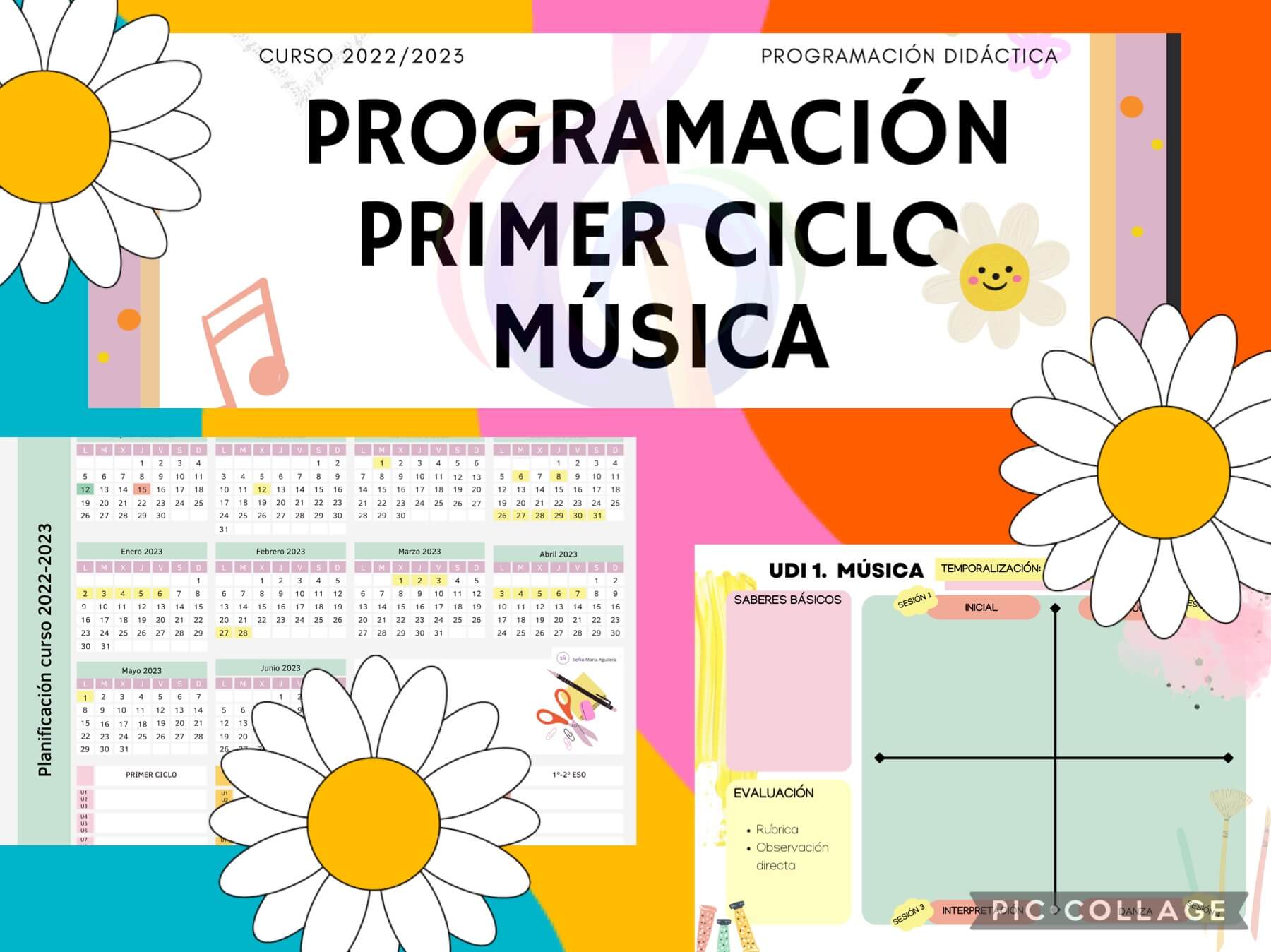 Cuaderno de profesor de música primer ciclo