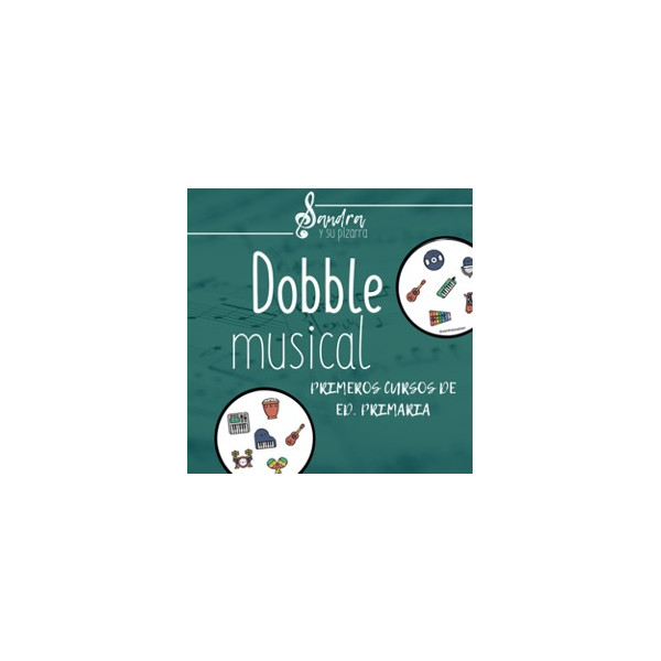 Dobble musical, cursos bajos de Educación Primaria