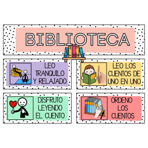 NORMAS biblioteca de aula