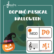 Dominó musical halloween