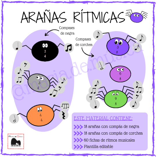 Arañas rítmicas