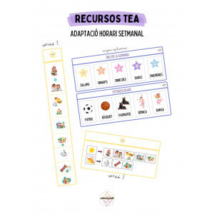Horari escolar alumnat TEA