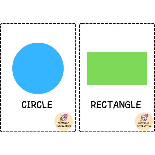 SHAPES' FLASHCARDS