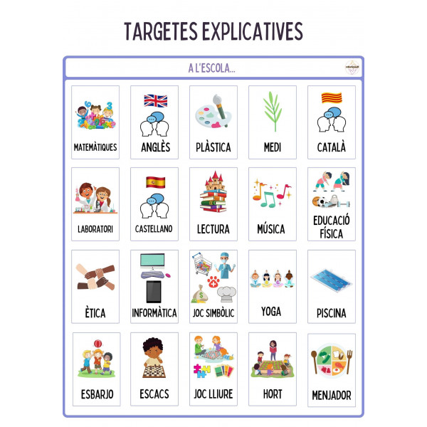 Horari escolar alumnat TEA