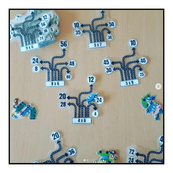 MULTIPLICA JUGANDO A CARRERAS