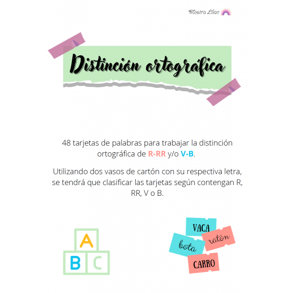 Distinción ortográfica