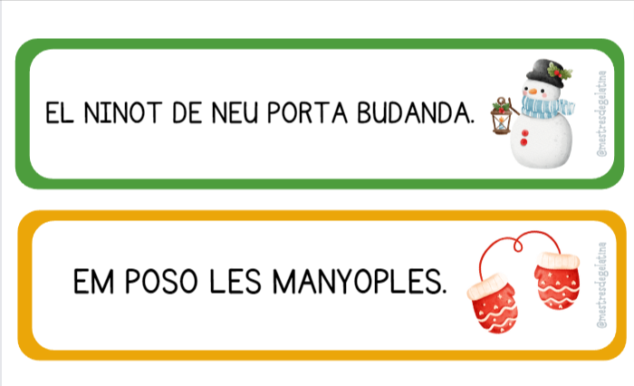 Dossier lectoescriptura de Nadal