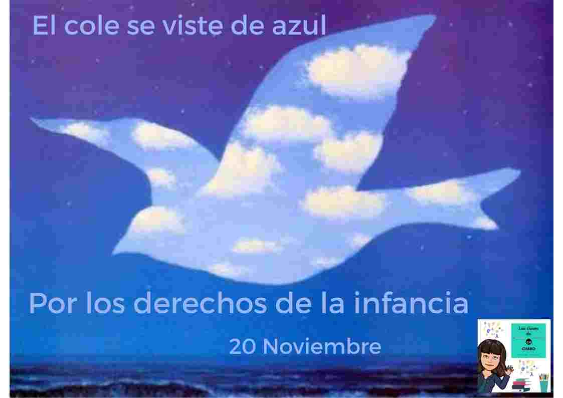 Azul por los derechos de la infancia