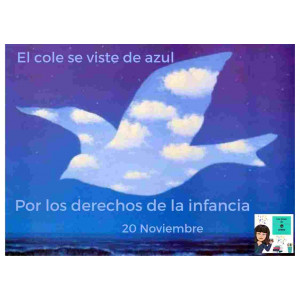 Azul por los derechos de la infancia