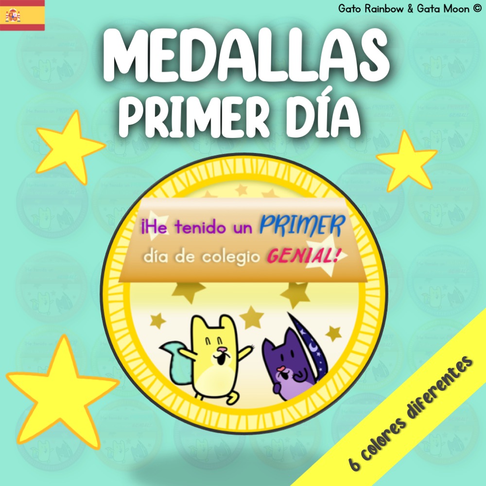 MEDALLAS para el PRIMER DÍA