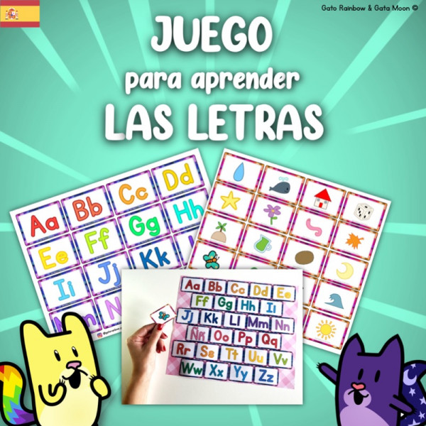 JUEGO para APRENDER LAS LETRAS