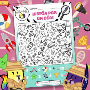 ESPÍA por un DÍA - Actividad de discriminación visual