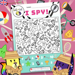 [INGLÉS] ESPÍA por un DÍA - Actividad de discriminación visual