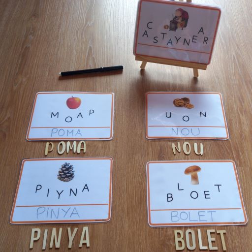 Paraules desordenades TARDOR