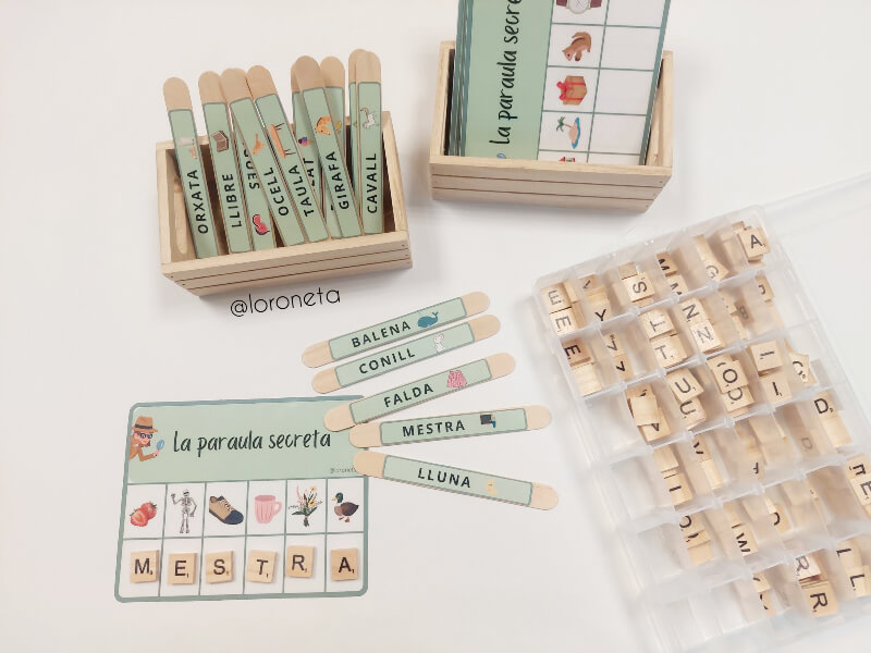 Lectoescriptura. La Paraula Secreta