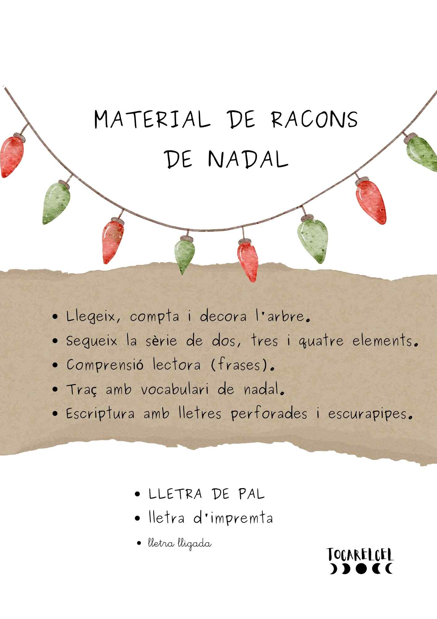 Material de nadal