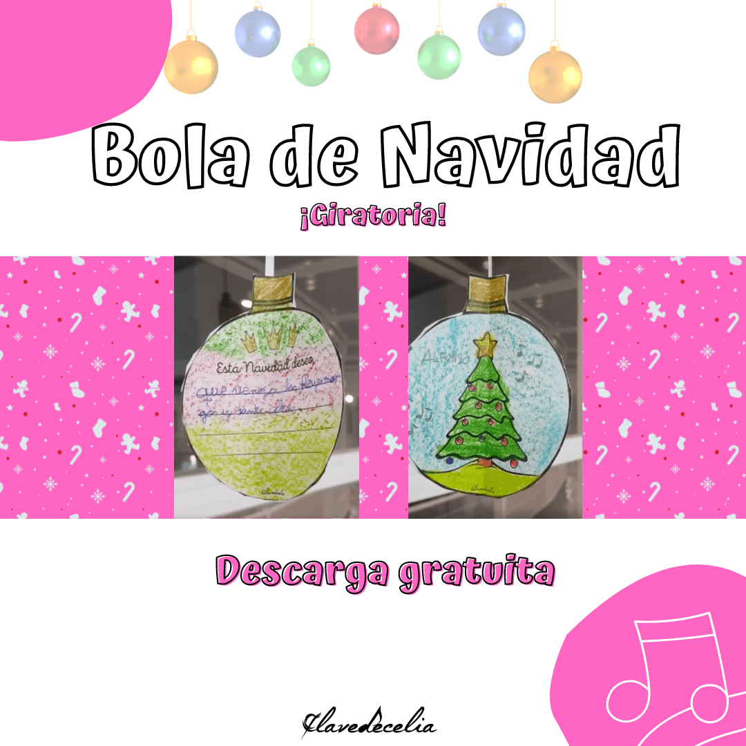 Bola de Navidad giratoria - Decoración